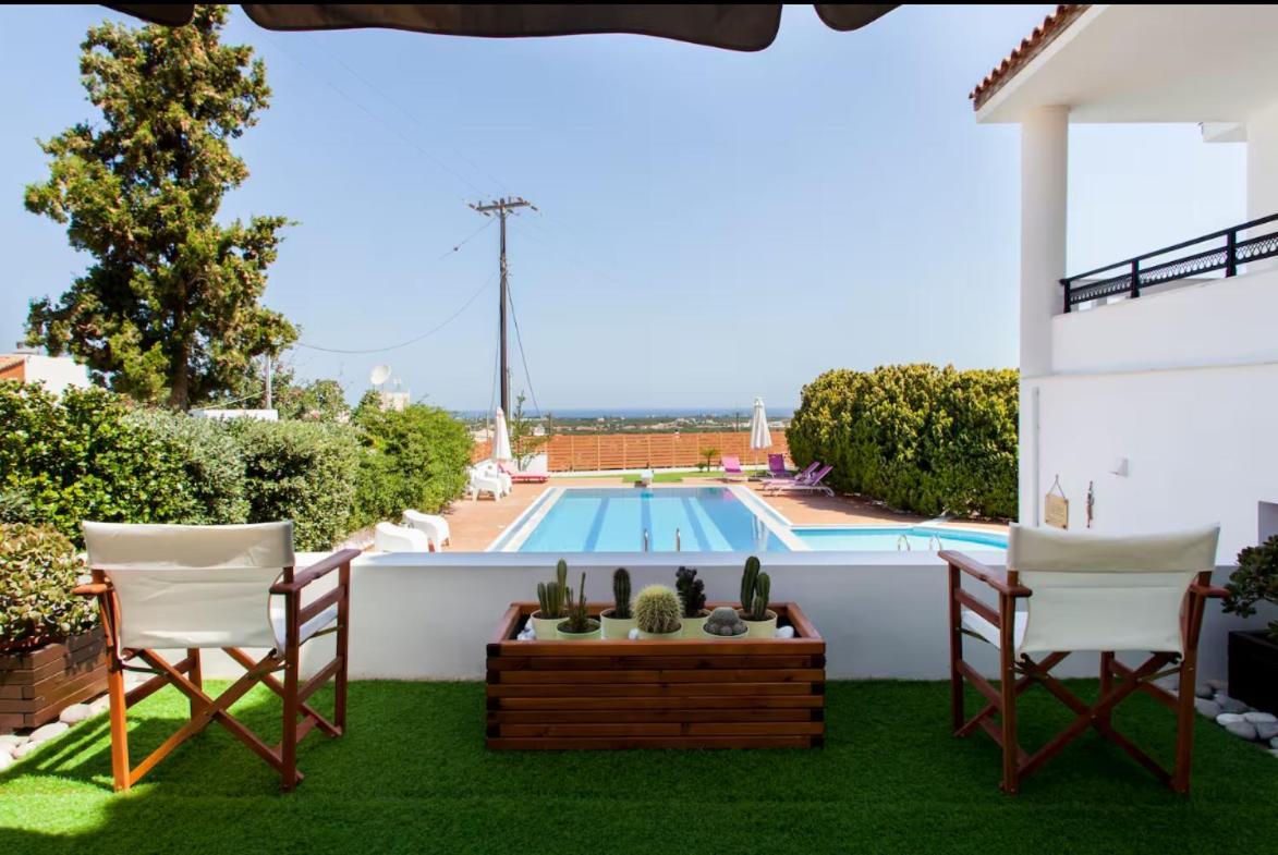 Artemis Luxury Villa - Hersonissos Private Pool Oasis Kültér fotó