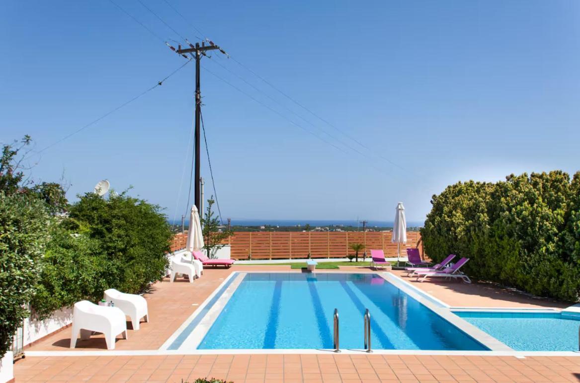 Artemis Luxury Villa - Hersonissos Private Pool Oasis Kültér fotó